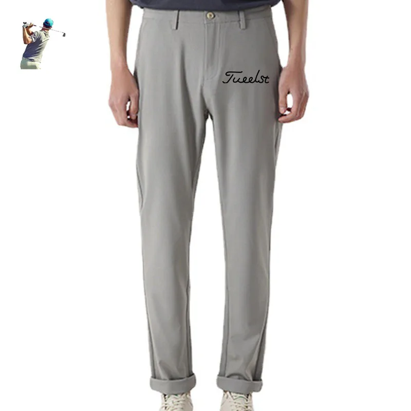 

Men's Autumn New Style Trousers Sports and Leisure High-Quality Elastic Anti-Wrinkle Activating Pants