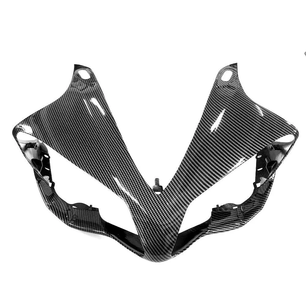 

Motorcycle Accessories Hydro Dipped Carbon Fiber Finish Front Nose Headlight Panel Fairing For YAMAHA YZF R1 2007 2008