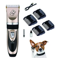 noise free electric dog shaver cordless hair home clipper design pet hair clippe grooming professional hair clipper grooming kit