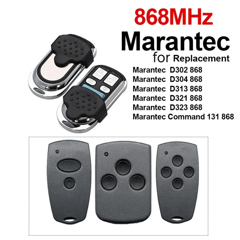 Пульт дистанционного управления для гаражных дверей Marantec Digital D302 D304 D313 D321 D323 Command