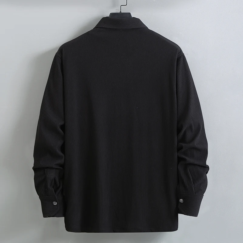 150KG Spring Autumn Men Clothes Outdoor Casual  Fashion Long Sleeve Shirts Camisa Masculina Plus Size10XL 11XL 9XL