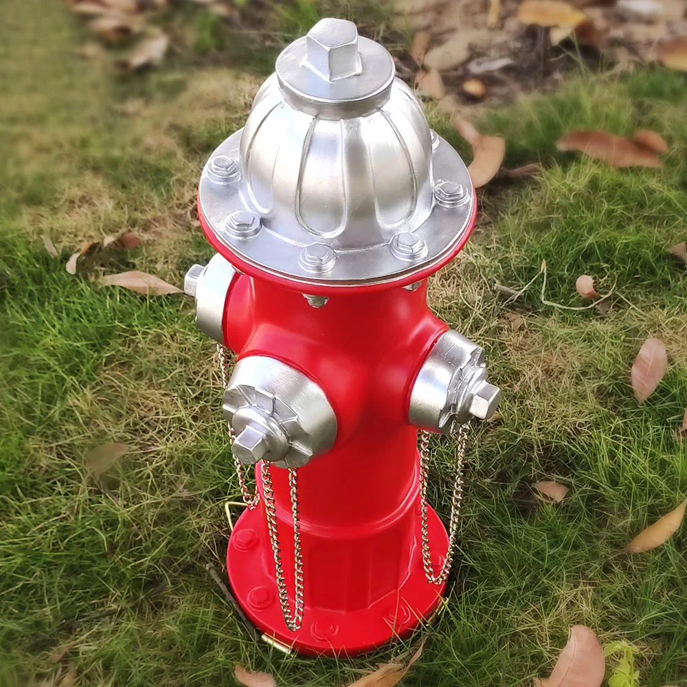35cm modern originality pup Fire Hydrant resin Arts and Crafts Outdoor lawn garden and landscape decoration