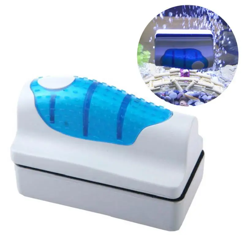 

Powerful Fish Tank Brush Fish Tank Magnetic Brush Aquarium Cleaning Wipe, Cleaning Inside And Outside The Fish Tank