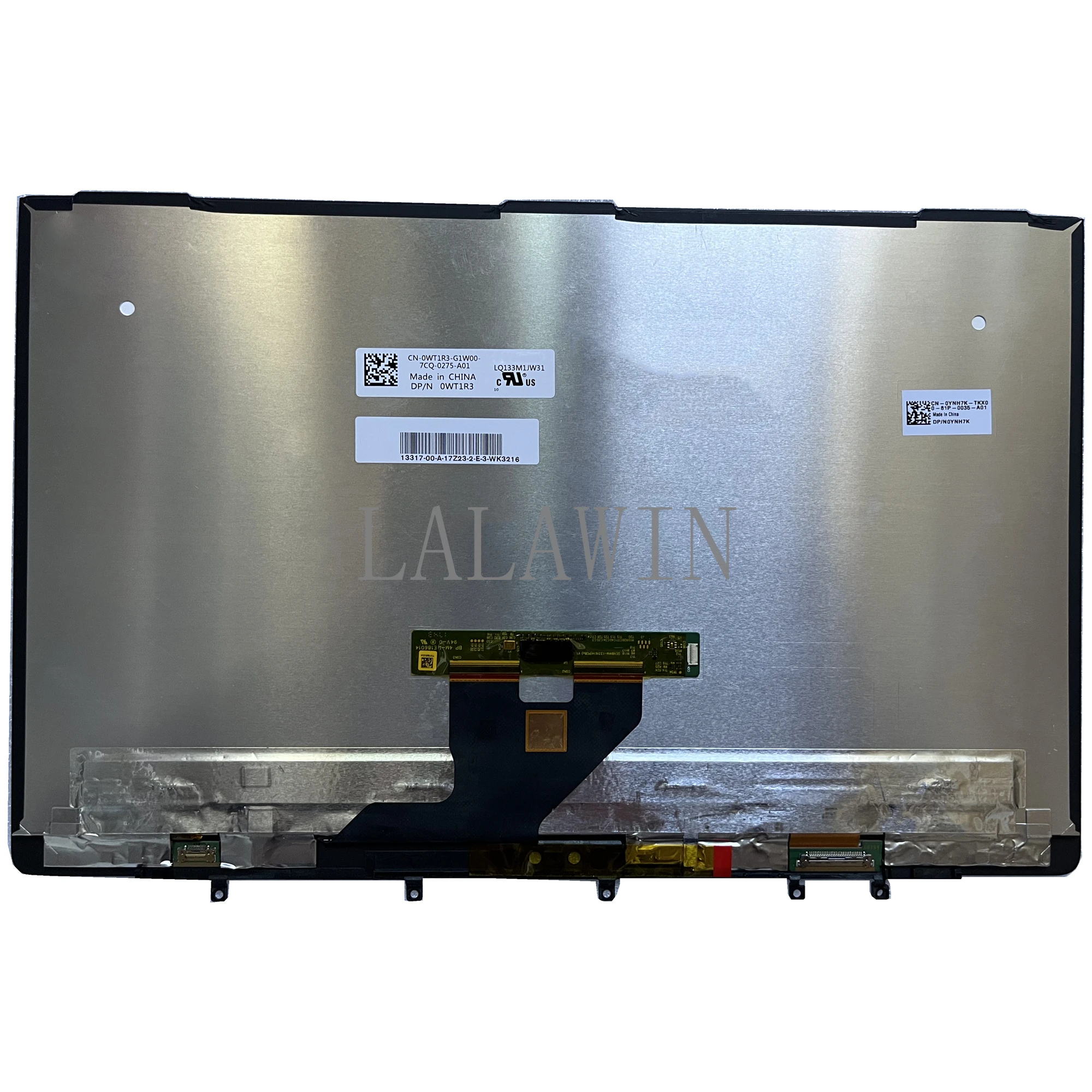 Для ноутбука Dell XPS 13 9370 FHD 1920X1080 DPN 0WT1R3 черный LQ133M1JW31 B133HAN05.B ЖК-дисплей сенсорный