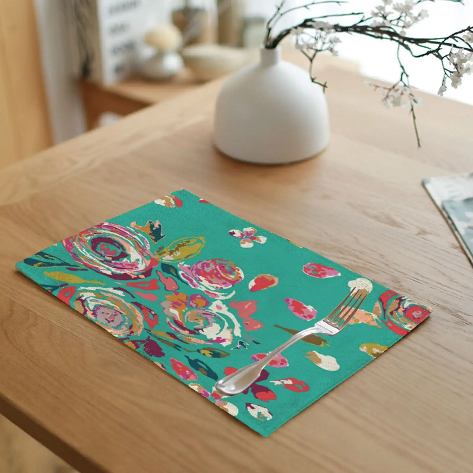 

Коврик для стола, тканый цветной коврик для концевого стола, мексиканские коврики для обеденного стола, набор ковриков для стола, Детские хл...