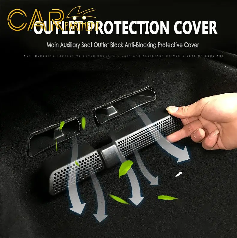 

Durable Air Vent Cover For Skoda Kodiaq 2016 2017 2018 Universal Car Air Outlet Cover Anti-blocking Creative Car Accessories