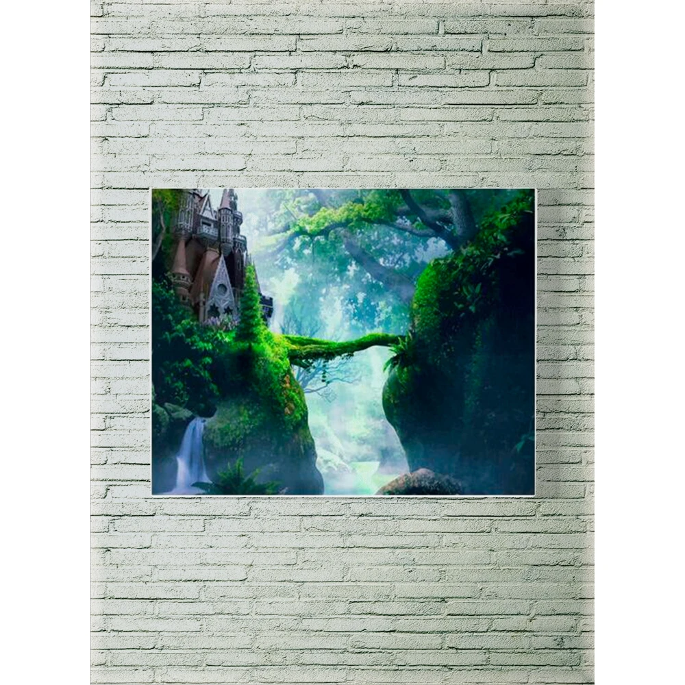 Набор для рисования с красками картина по номерам рисование 21 цвет 40x50 | Дом и сад