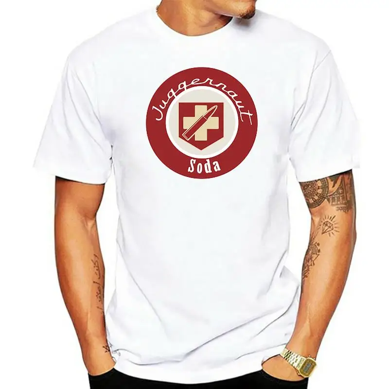 New Summer T-shirts Juggernaut Soda Zombies Video Game T Shirt men shirt popular Anime