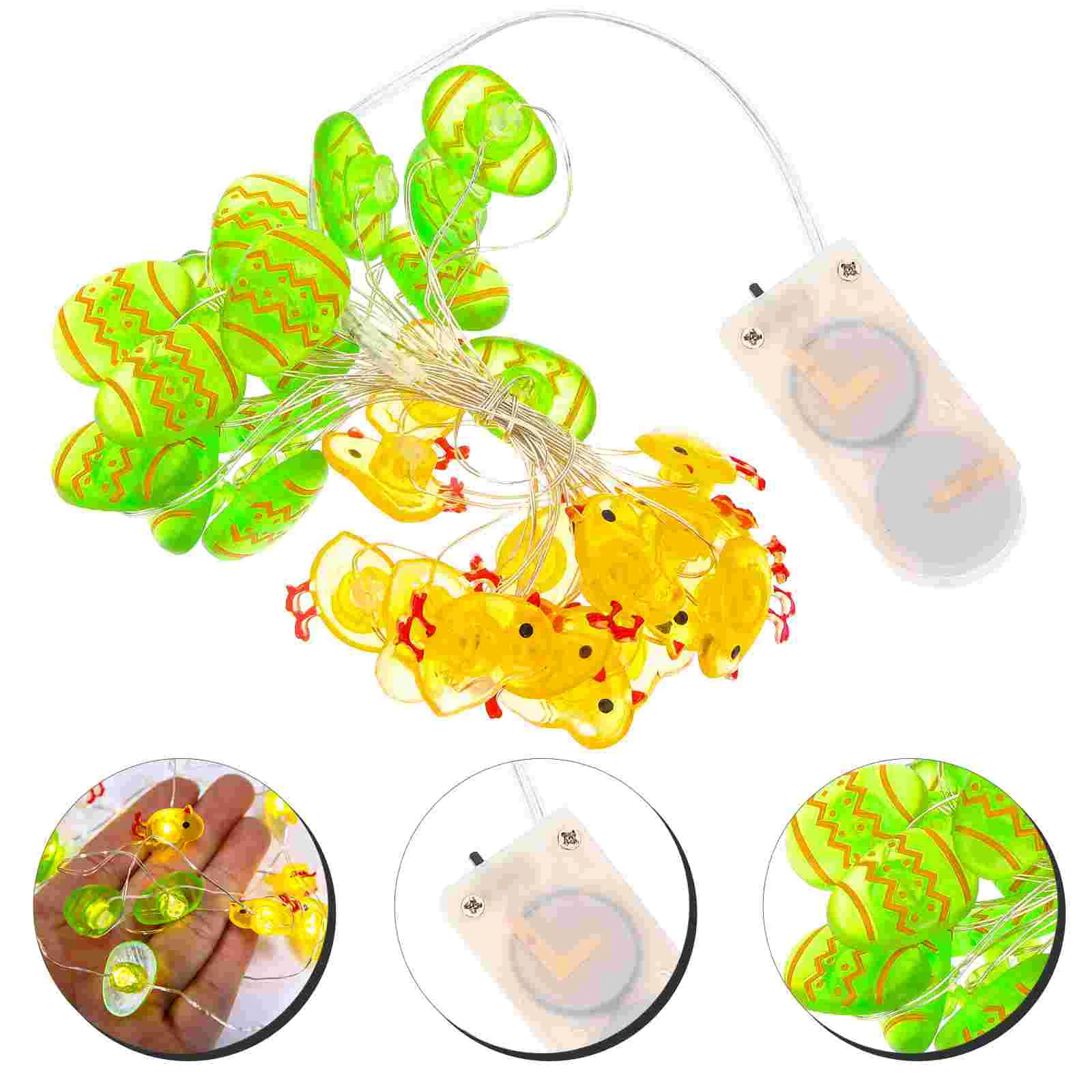 

Easter Chicken Egg String Light Powered String Light Decor 3 Meter 30LEDs