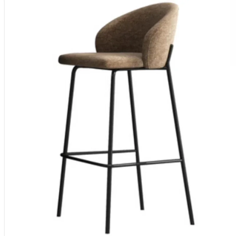 Светильник Роскошная Современная Минималистичная спинка высокий стул для дома