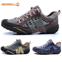 original merrell m men lightweight air mesh breathable outdoor sport hiking shoes male mountain cross country climbing sneakers