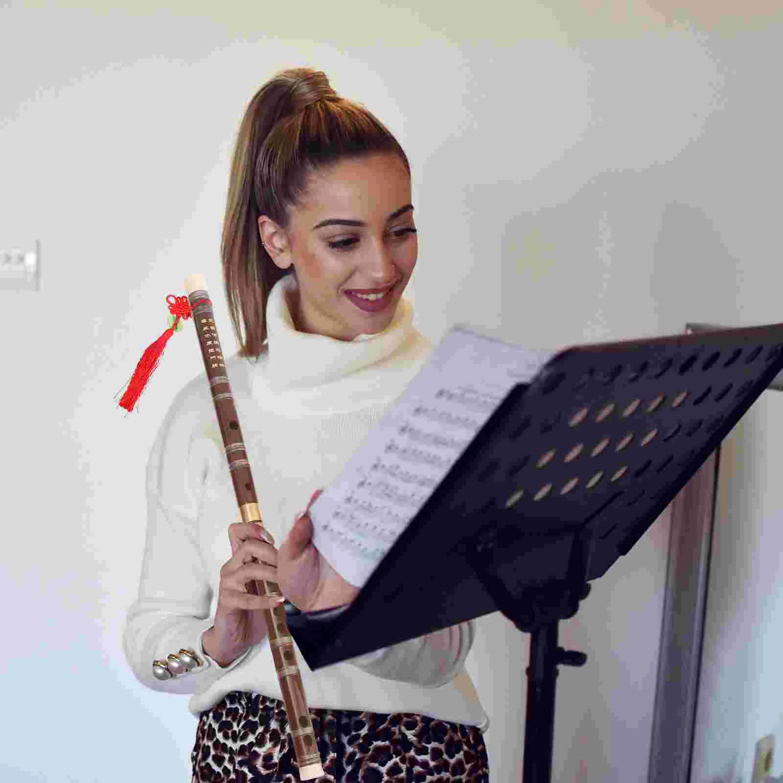 

Flute Dizi Traditional Chinese Flute Beginner Level Wood Flute Musical Instruments Home Decoration Party Gifts