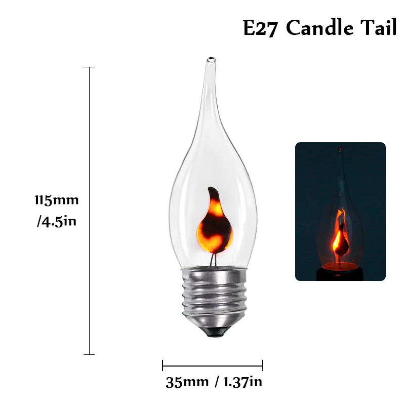 

Светодиодные лампы Эдисона YNL, 3 Вт, 220 В, 10 шт.