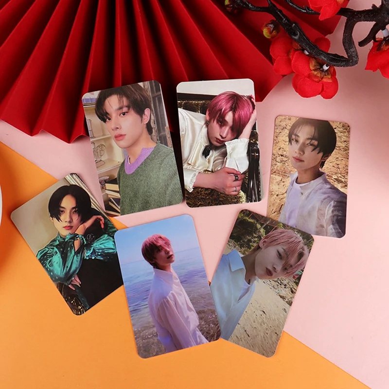 

7PCS/Set KPOP ENHYPEN Photo Premium LOMO Cards DIMENSION ANSWER Photocards Heeseung Ni Ki Sunoo Sunghoon Fans Collection