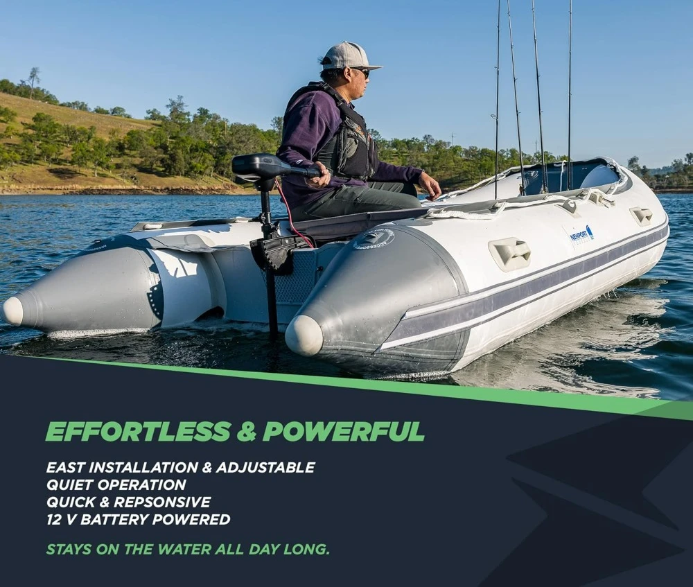 Электрический Троллинговый двигатель с индикатором батареи