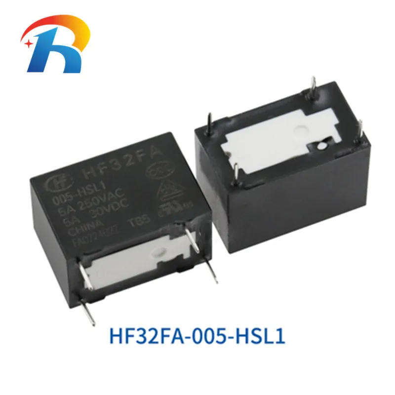 

Силовое реле HF32FA- 5 В 12 В 24 В -HSL1 HF32FA-005-HSL1 HF32FA-012-HSL1 HF32FA-024-HSL1 4Pin 5A 250 В переменного тока реле