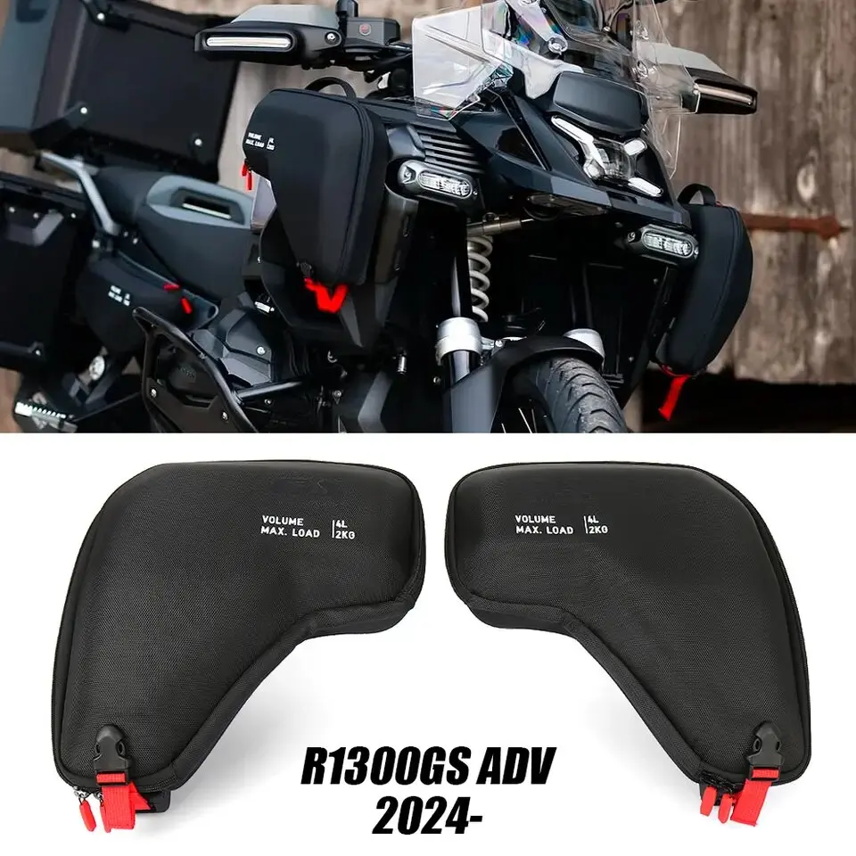 

Мотоциклетная сумка на бак 12 л, сумка на бак, 4 л, боковые сумки радиатора, 2 л, седельные сумки с рамой для BMW R1300GS Adventure R 1300 GS ADV 2024