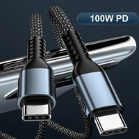 pd 60w100w usb c to usb type c cable for macbook pro quick charge 4 0 fast charging for samsung xiaomi charge cable data wire