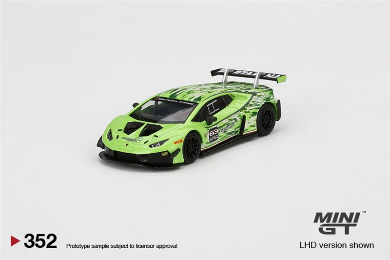 

MINI GT 1:64 Lambo Huracán GT3 EVO Presentation LHD Diecast Model Car