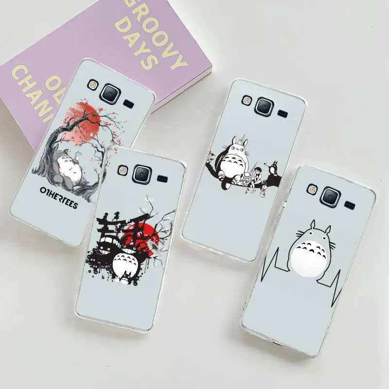

Totoro Spirited Away Ghibli Anime Phone Case Transparent For Samsung Galaxy A S 22 52 20 21 71 10 51 50 12 40 fe ultra plus