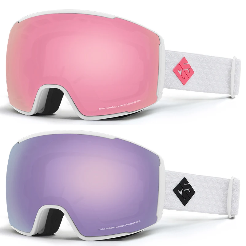 

2022 New Skiing Goggles Anti Fog Men Sport Skating Woman Eyewear Mountain Snowboard Magnetic Glasses Snowmobile Winter Ski Mask