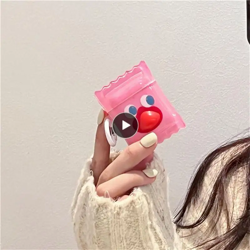 

Apple Earphone Cover Protective Sleeve Creative Fun Headphone Cover Applicable Airpods Cute Red Nose Earphone Shell Cartoon Mini