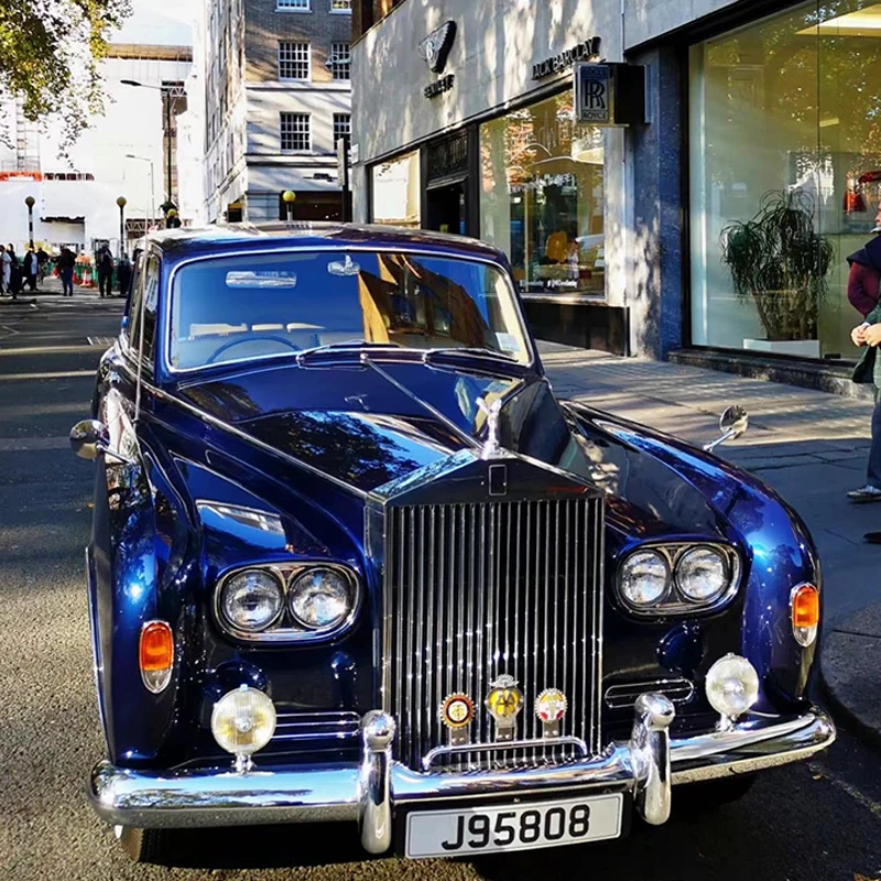 

DCM 1:64 Model Car Rolls-Royce Phantom 6 Alloy Die-cast Vehicle Collection Gifts - Metal Blue