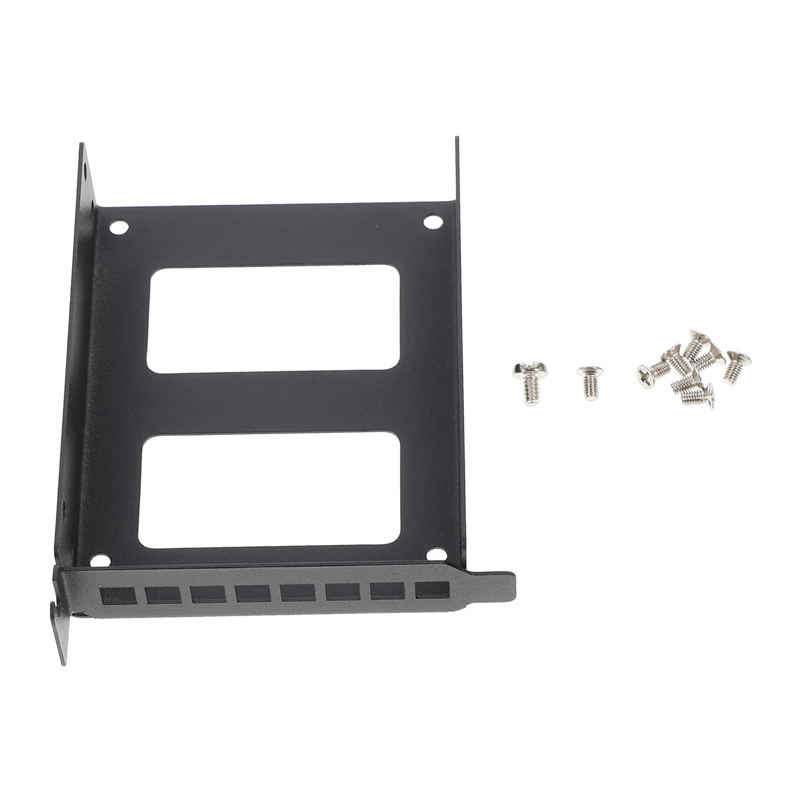 

1 PC PCI Slot Expansion Rear Bracket Aluminum Alloy Hard Drive Mounting Bracket SSD HDD 2.5 inch Disk Bay