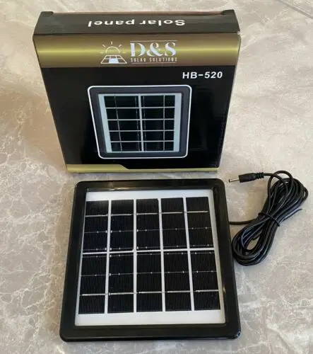 

Solar Panel for Ring Stick up Battery and Ring Spotlight Cam Battery 2W 5v