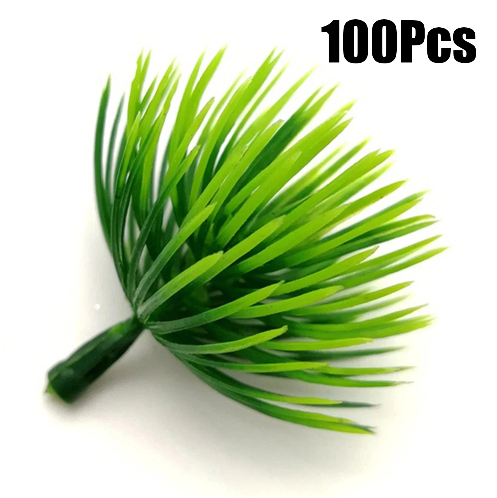 

Искусственные елочные ветки пластик 200/100 штук