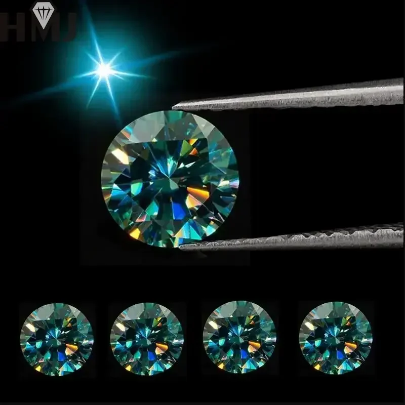 HMJ D ColorLoose Муассанит Камень VVS1 Отличная огранка Цветные драгоценные камни Оптовая