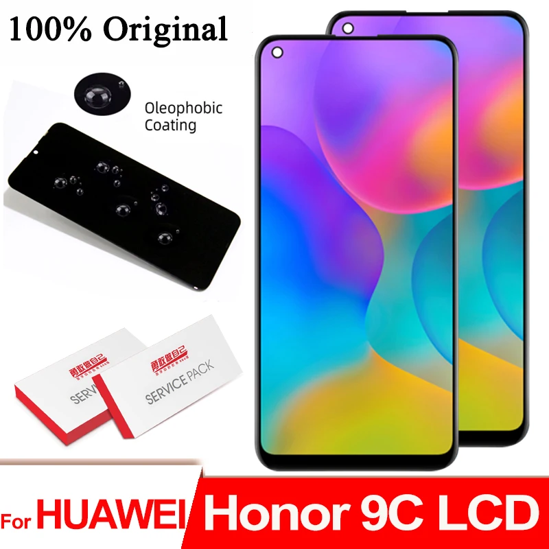 ЖК-дисплей для Huawei honor 9C 100% Оригинальный сенсорный экран с дигитайзером Honor 9 C AKA-L29