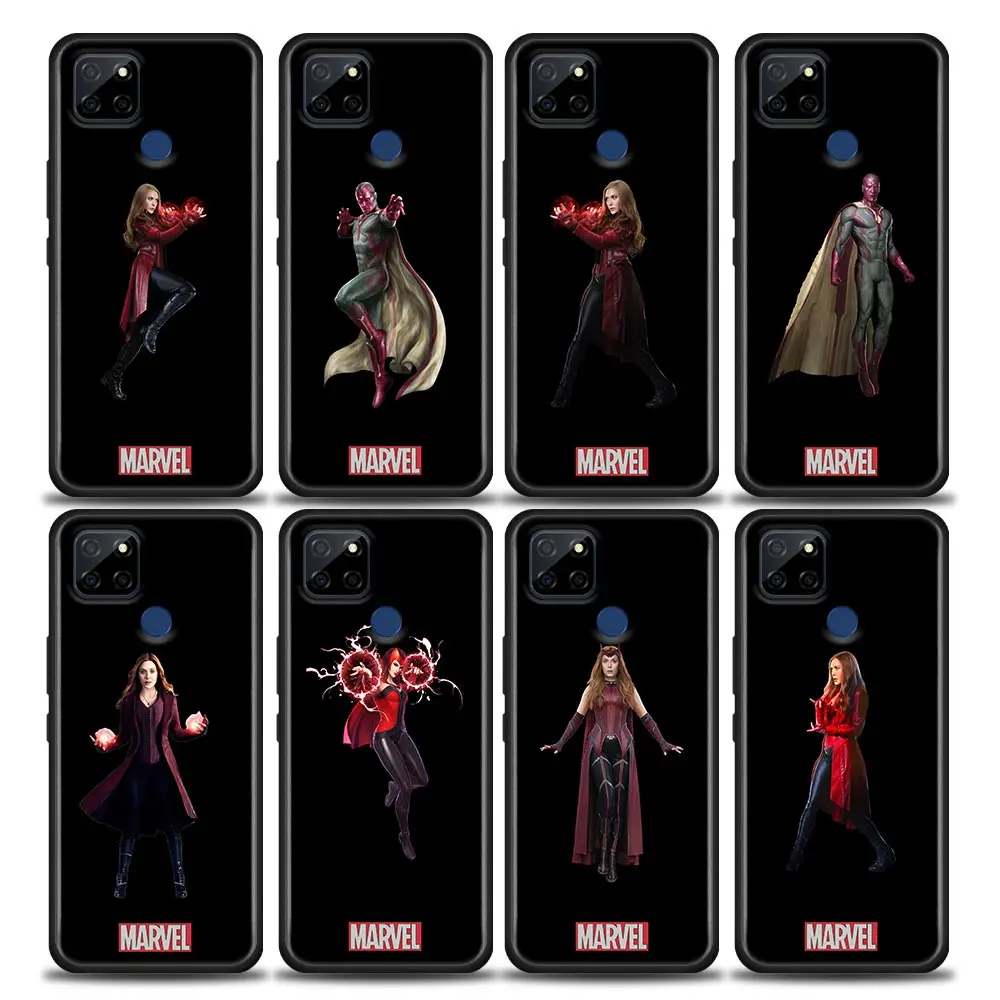 

Marvel Wanda Vision Phone Case for Realme C2 C3 C21 C25 C11 C12 C20 C35 Oppo A53 A74 A16 A15 A9 A54 A95 A93 A31 A52 A5s TPU Case