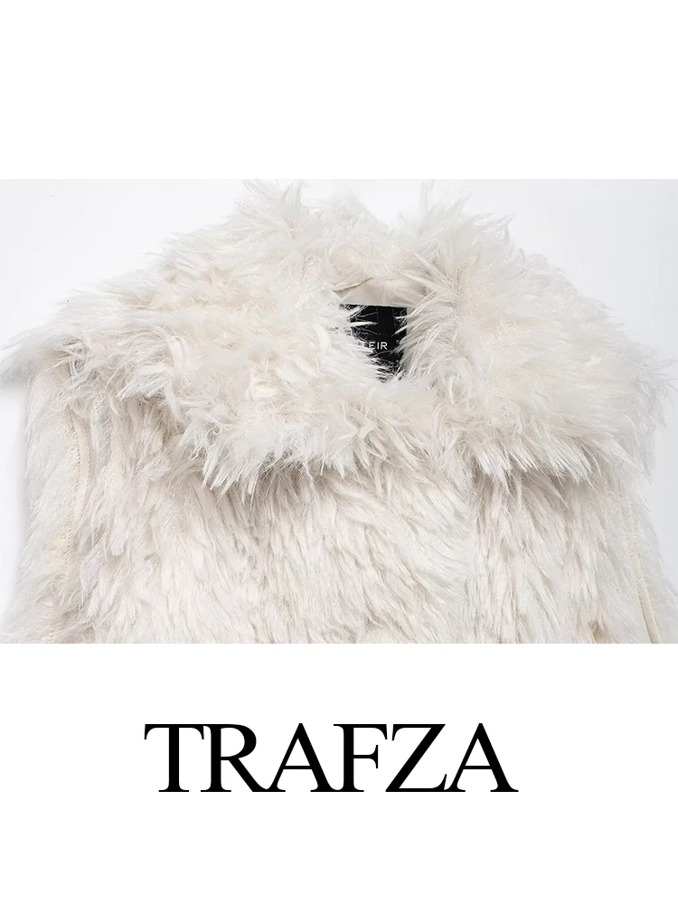 Женский зимний модный жилет с эффектом искусственного меха