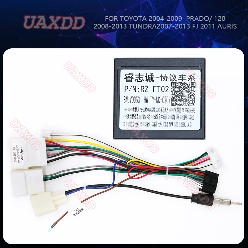 

Для TOYOTA CAMRY LAND CRUISER RAV4 PRADO COROLLA FORTUNER COVERT VIOS ALPHARD AVALON HIACE IZOA C-HR Innvoa радио CD DVD кабели