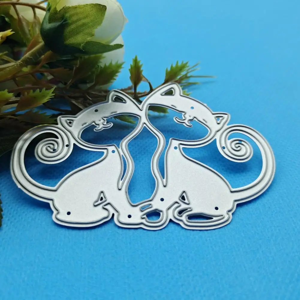 

1/2pcs Cutting Dies For Card Making Diy Scrap-booking Embossing Metal Carbon Steel Tools Cute Animal Pattern Scrapbook Z4u9
