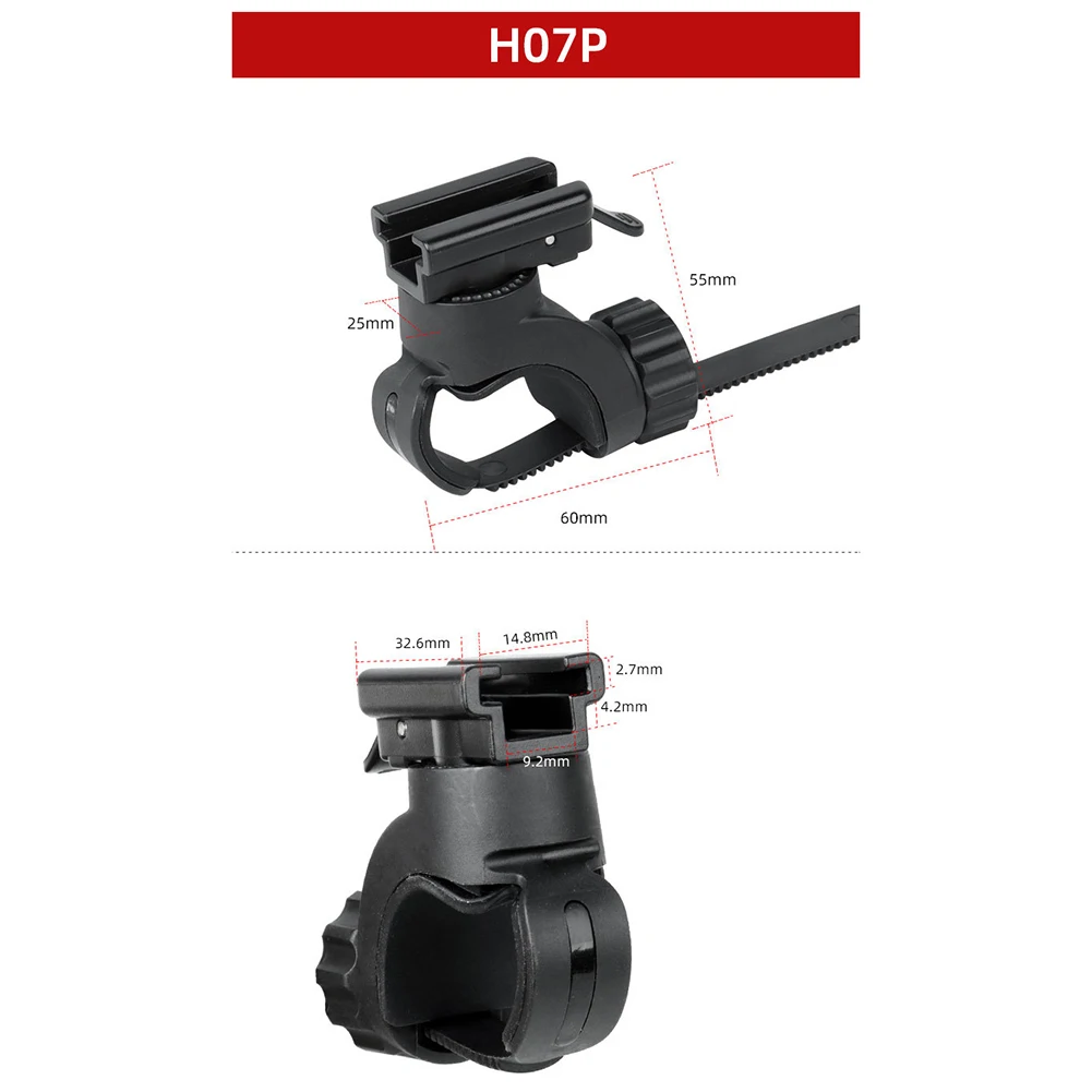 Держатель велосипедного фонаря для Gaciron H03S/H07P быстрая установка пряжка передней