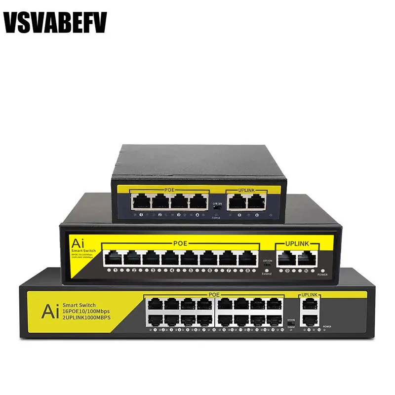 Switch /wireless Ap 10/100m Bps Ieee 802.3  Af/at