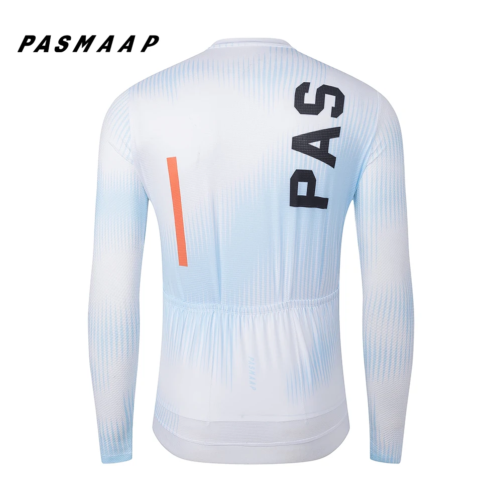 2024 PASMAAP Велоспорт Джерси с длинным рукавом профессиональная команда MTB Дорожный