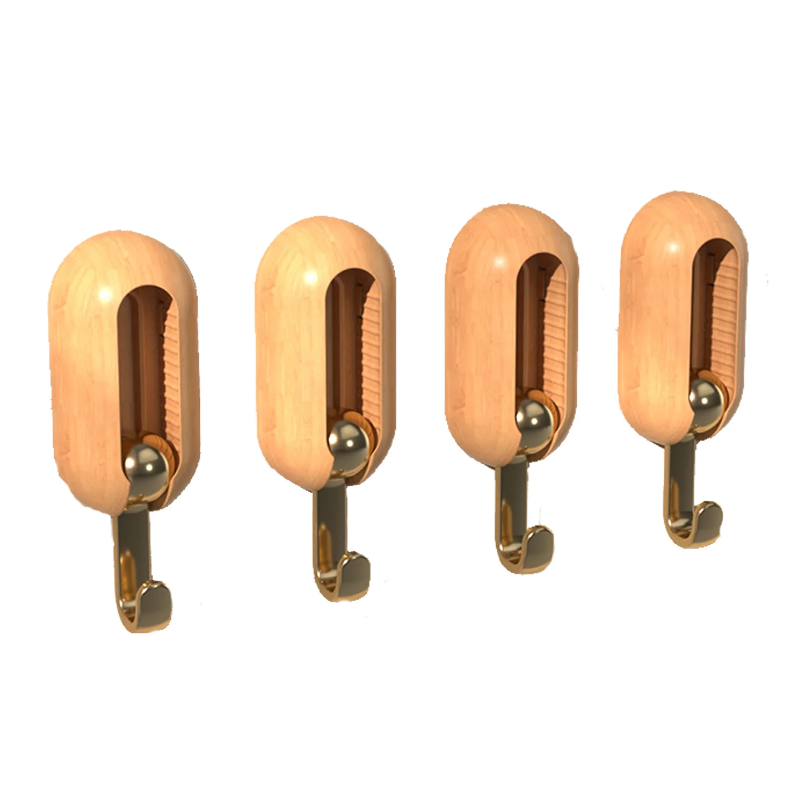 

4 шт., настенные крючки для ванной комнаты