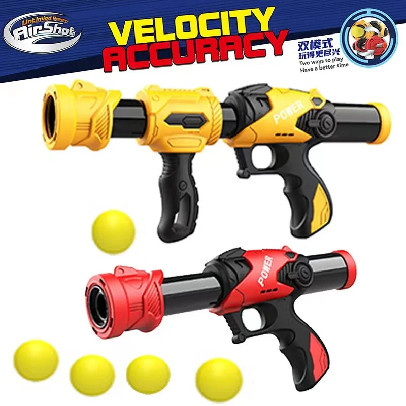 

Детский пистолет с мягкими пулями EVA, пистолет с воздушным приводом, игрушечный пистолет для мальчиков, подарочная коробка