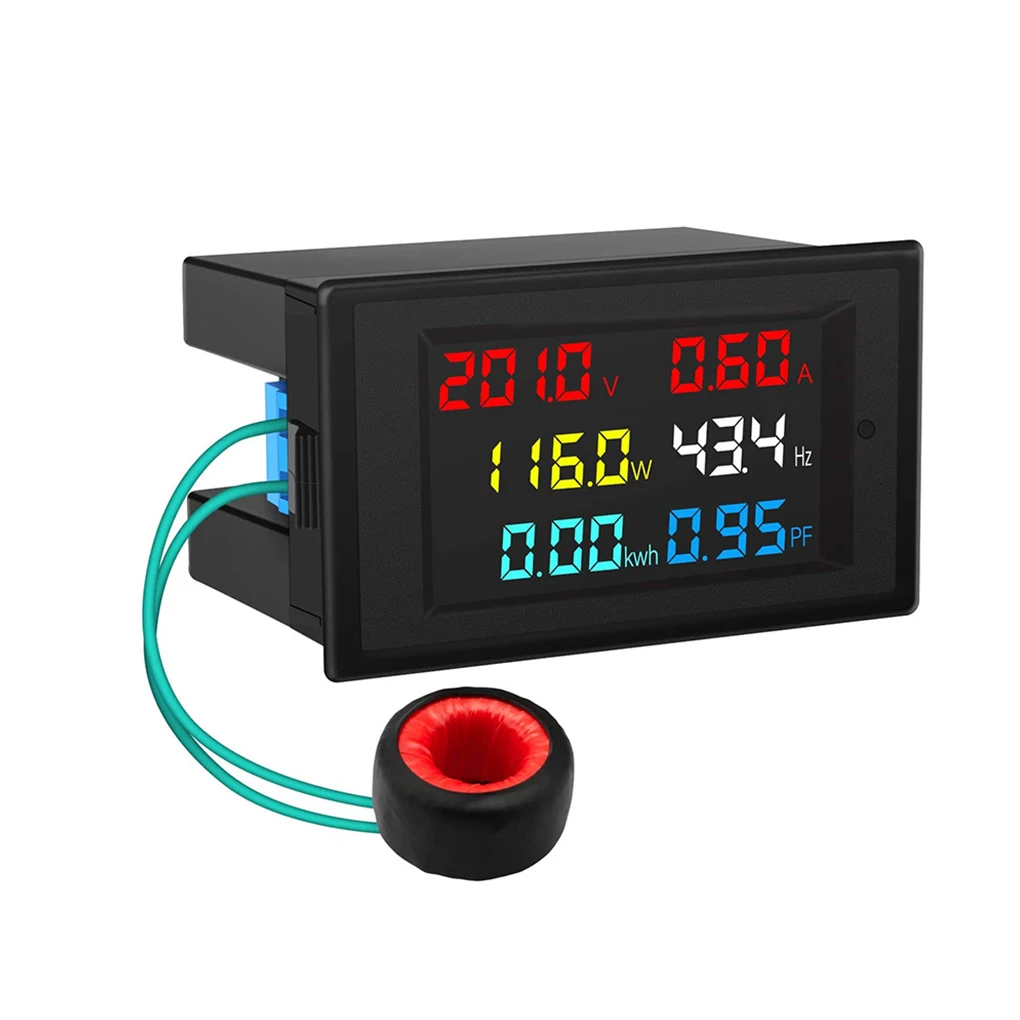 

Small Voltmeter Plastic Current Ammeter Multi-use Multimeter Household High-performance Easy Installation Measurement