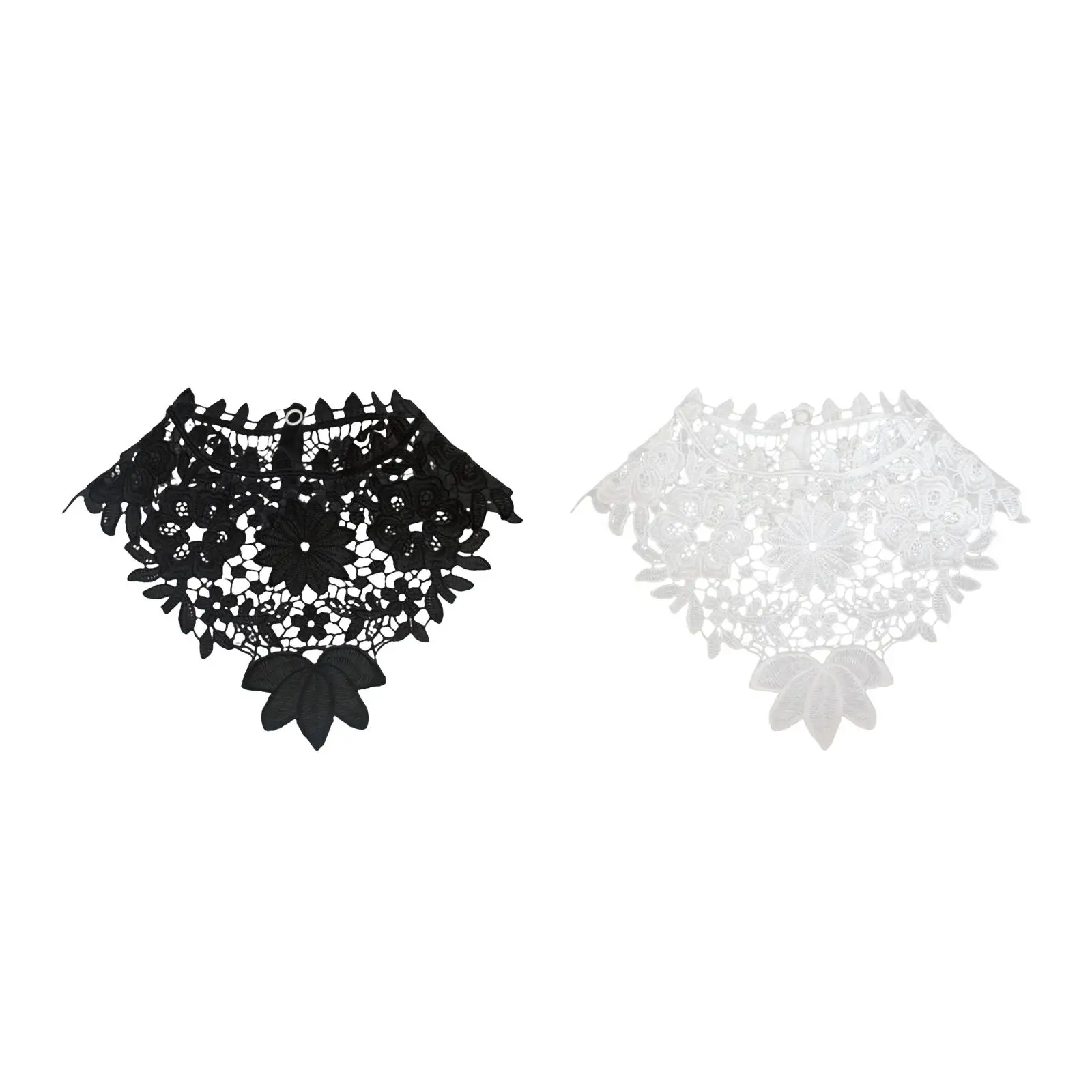 

Women Lace Fake Collar False Collar Fashion Girls Detachable Fake Collar for Sweater Party Blouse Clothes Shirt