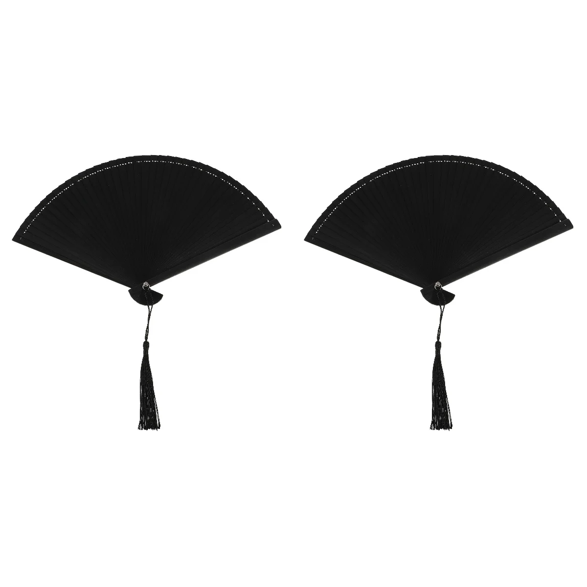 

Fanfolding Handtasselfold Mano De Abanicos Bigblack Fans Held Giant Chinese