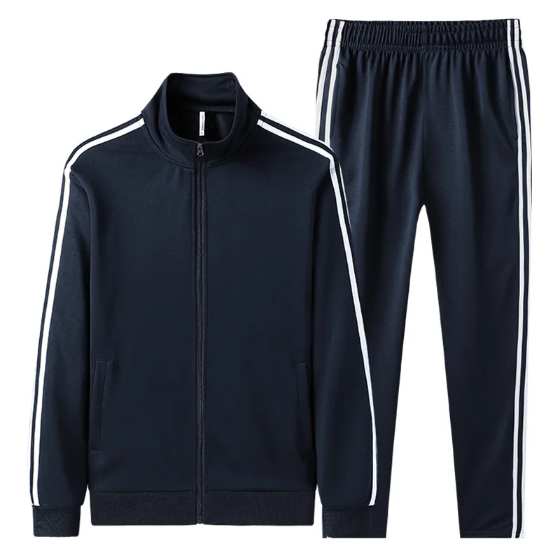 

New Tracksuit Men's Sets Sweat Suit Casual Zipper Jacket + Pants Two Piece Set Sport Suits Spring and Autumn Men Brand Sportswea