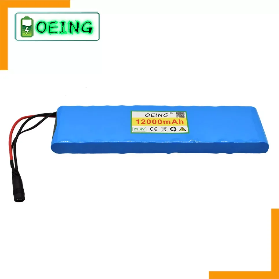 

2023New 2022 NEWEST 12Ah 7S2P 18650 li-ion Rechargeable battery pack 29.4v12000mAh electric bicycle moped Balancing scooter