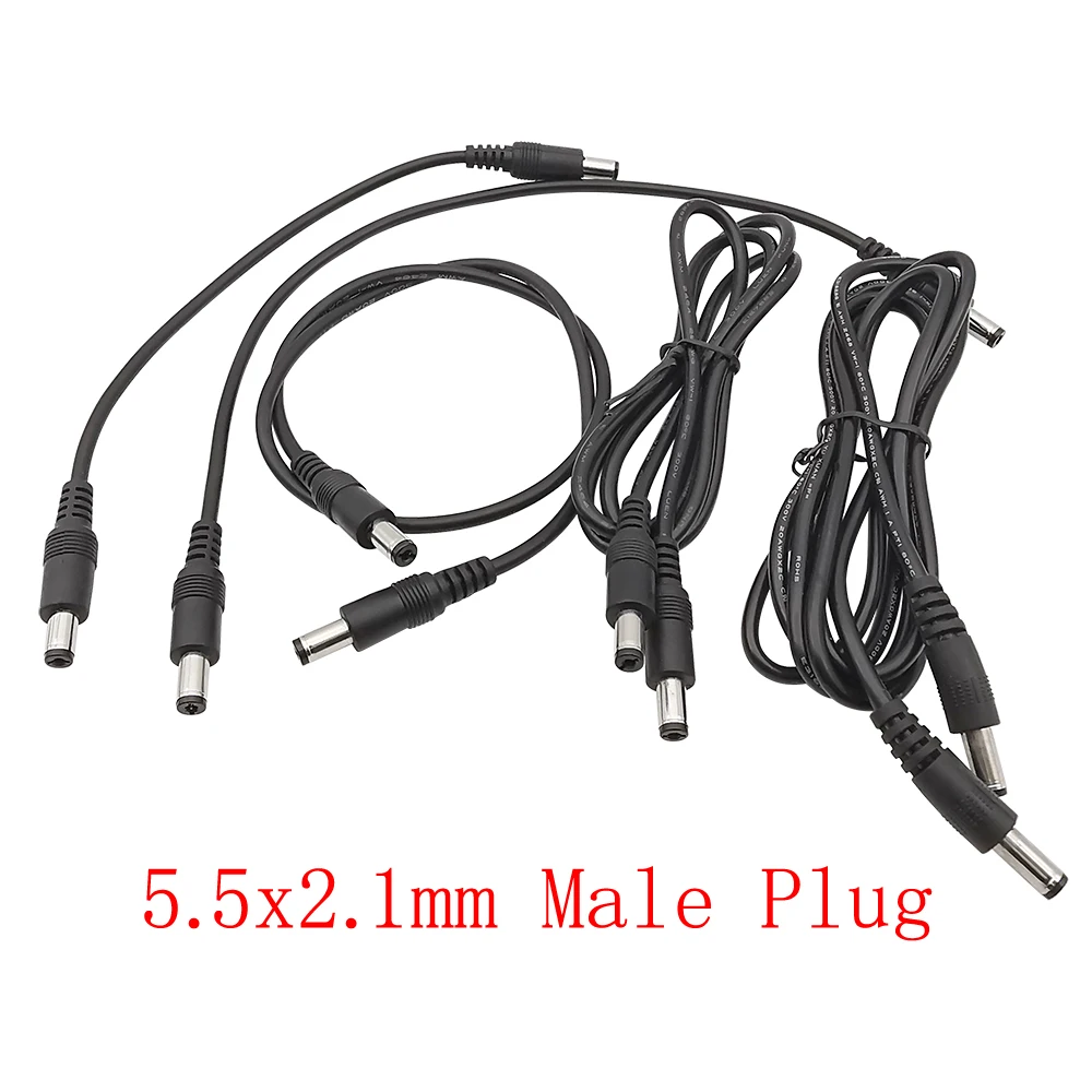 

1 шт., удлинитель для светодиодной ленты, 5,5x2,1 мм, 20-5,5 см