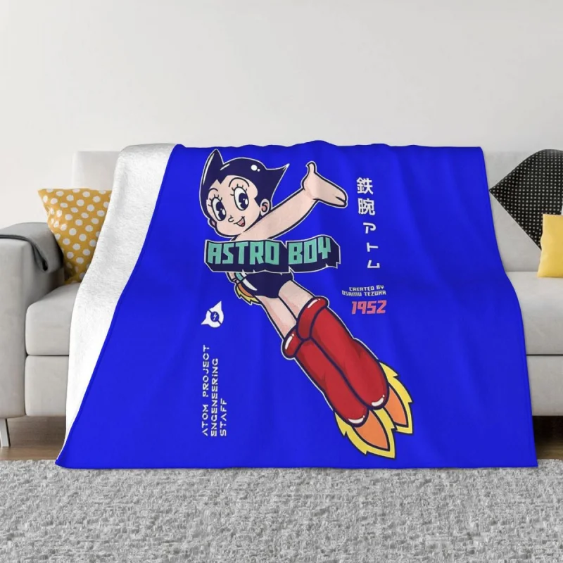 

Atom Blanket Flannel Decoration Kawaii Portable HomeBedspread