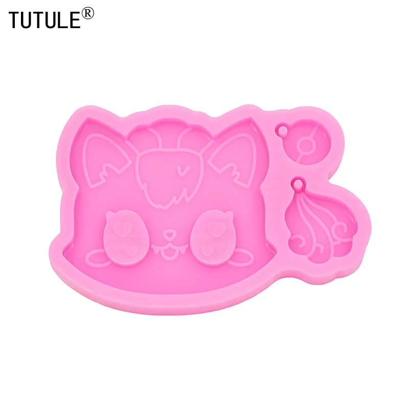 

Силиконовая форма для полимерной глины кошка