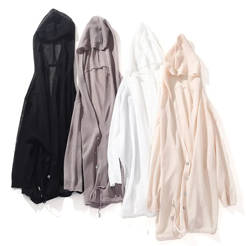 Новинка Однотонный свитер яркий Женский вязаный Топ Модный женский кардиган